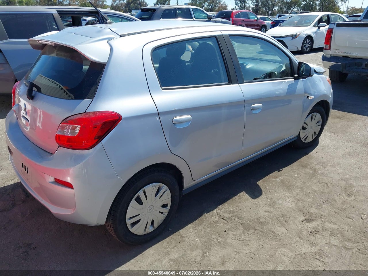 2020 MITSUBISHI MIRAGE ES thumbnail 5