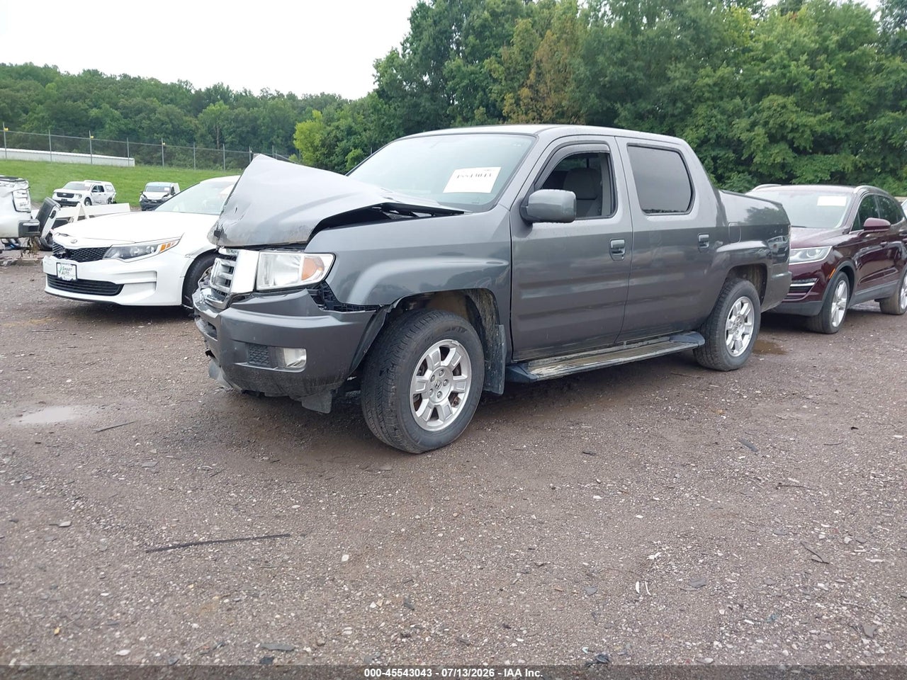 2013 HONDA RIDGELINE RTS thumbnail 3