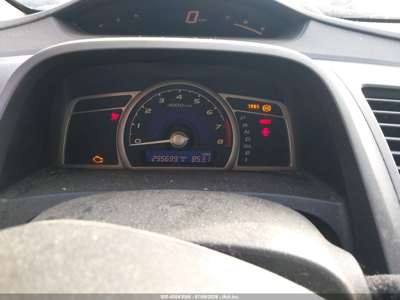 2008 HONDA CIVIC LX thumbnail 8