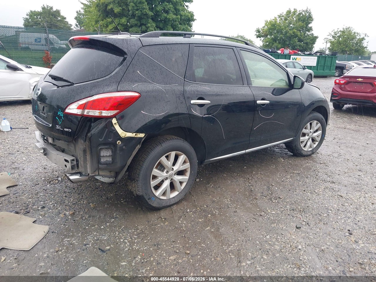 2013 NISSAN MURANO SL thumbnail 5
