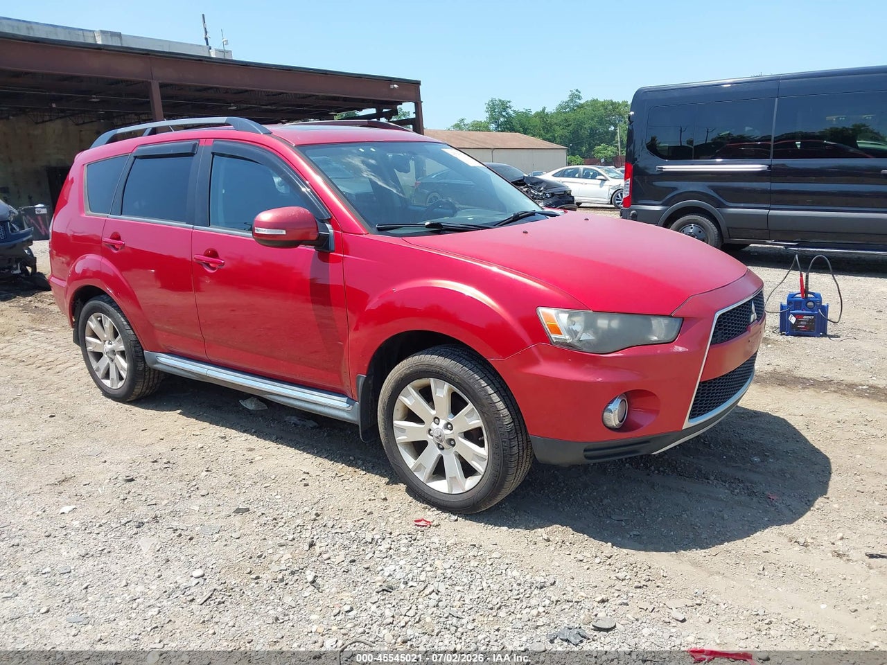 2012 MITSUBISHI OUTLANDER SE thumbnail 2