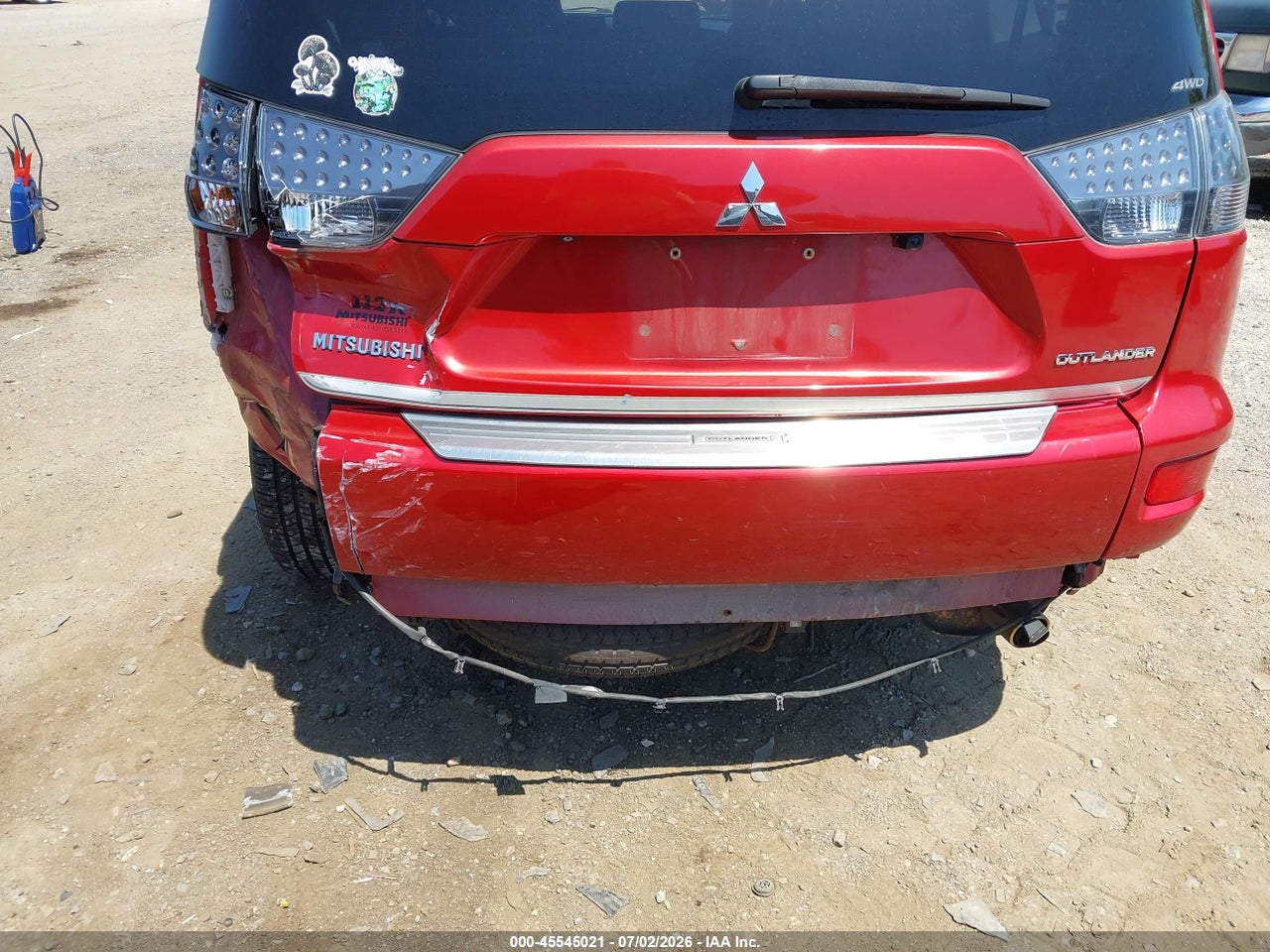 2012 MITSUBISHI OUTLANDER SE thumbnail 7
