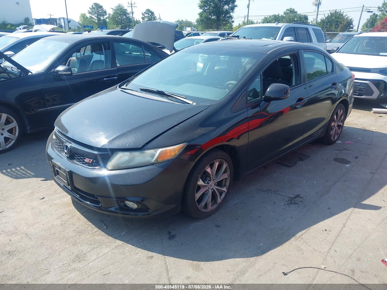 2012 HONDA CIVIC SI thumbnail 3