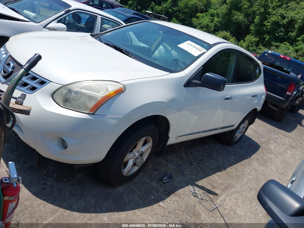2012 NISSAN ROGUE S thumbnail 3
