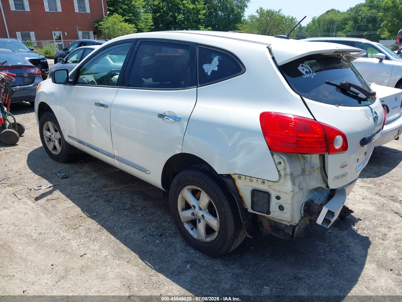 2012 NISSAN ROGUE S thumbnail 4