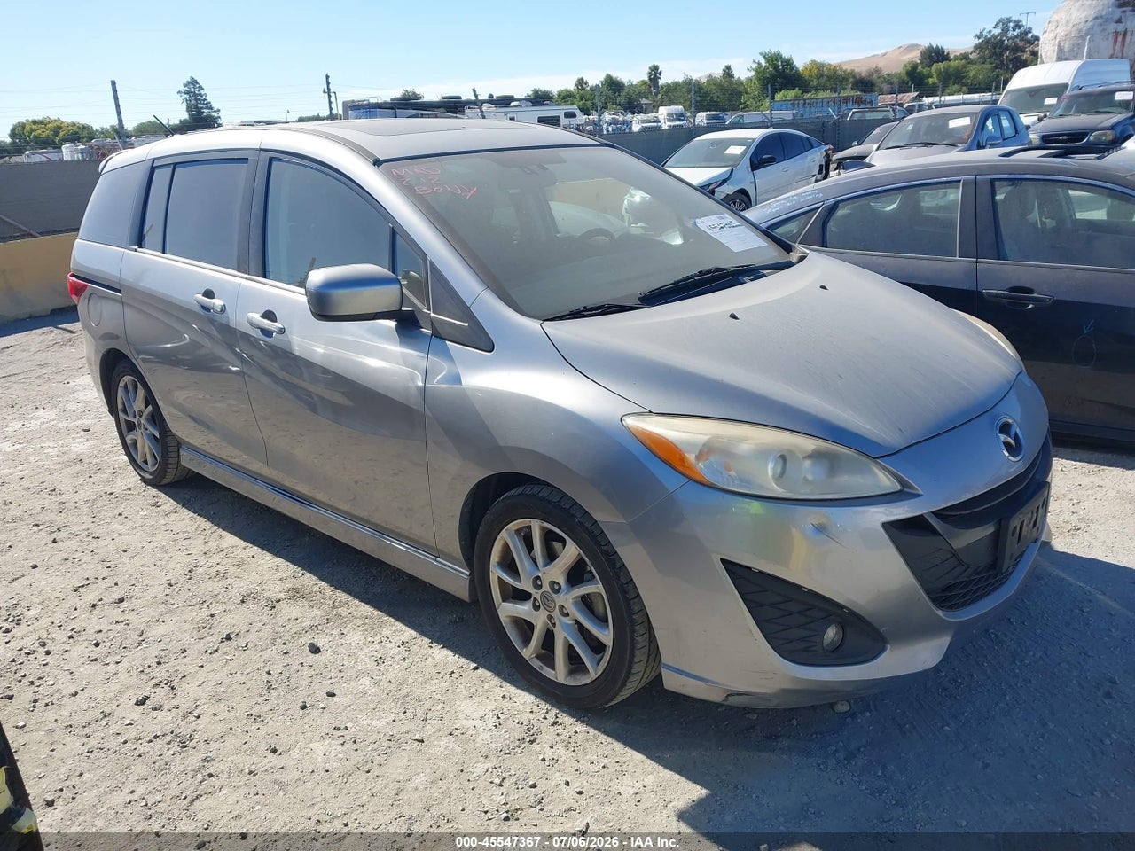 2012 MAZDA MAZDA5 GRAND TOURING thumbnail 2