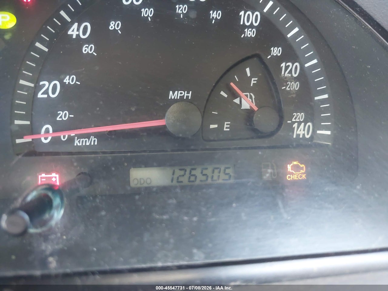 2003 TOYOTA CAMRY LE V6 thumbnail 8