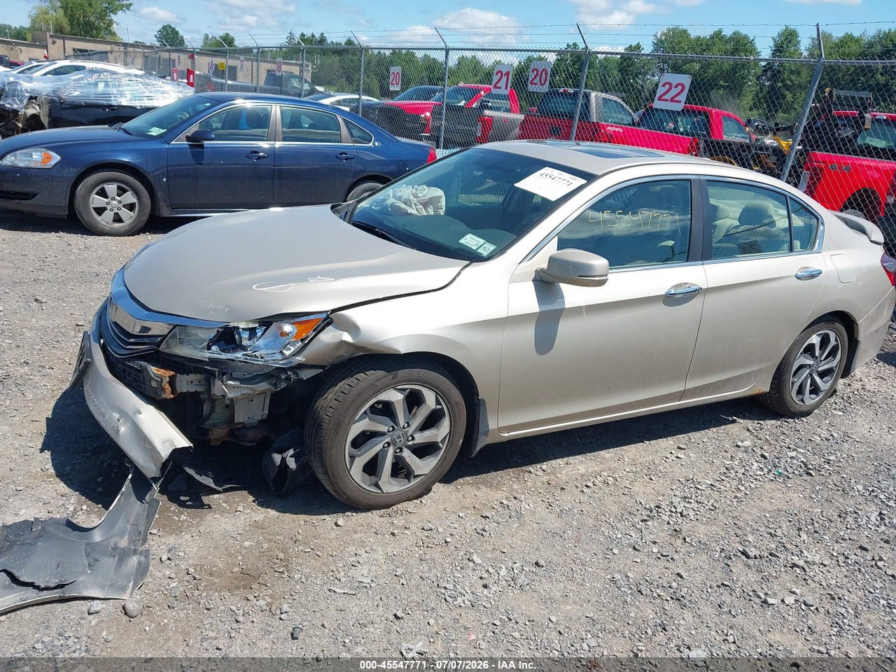 2017 HONDA ACCORD EX-L thumbnail 7