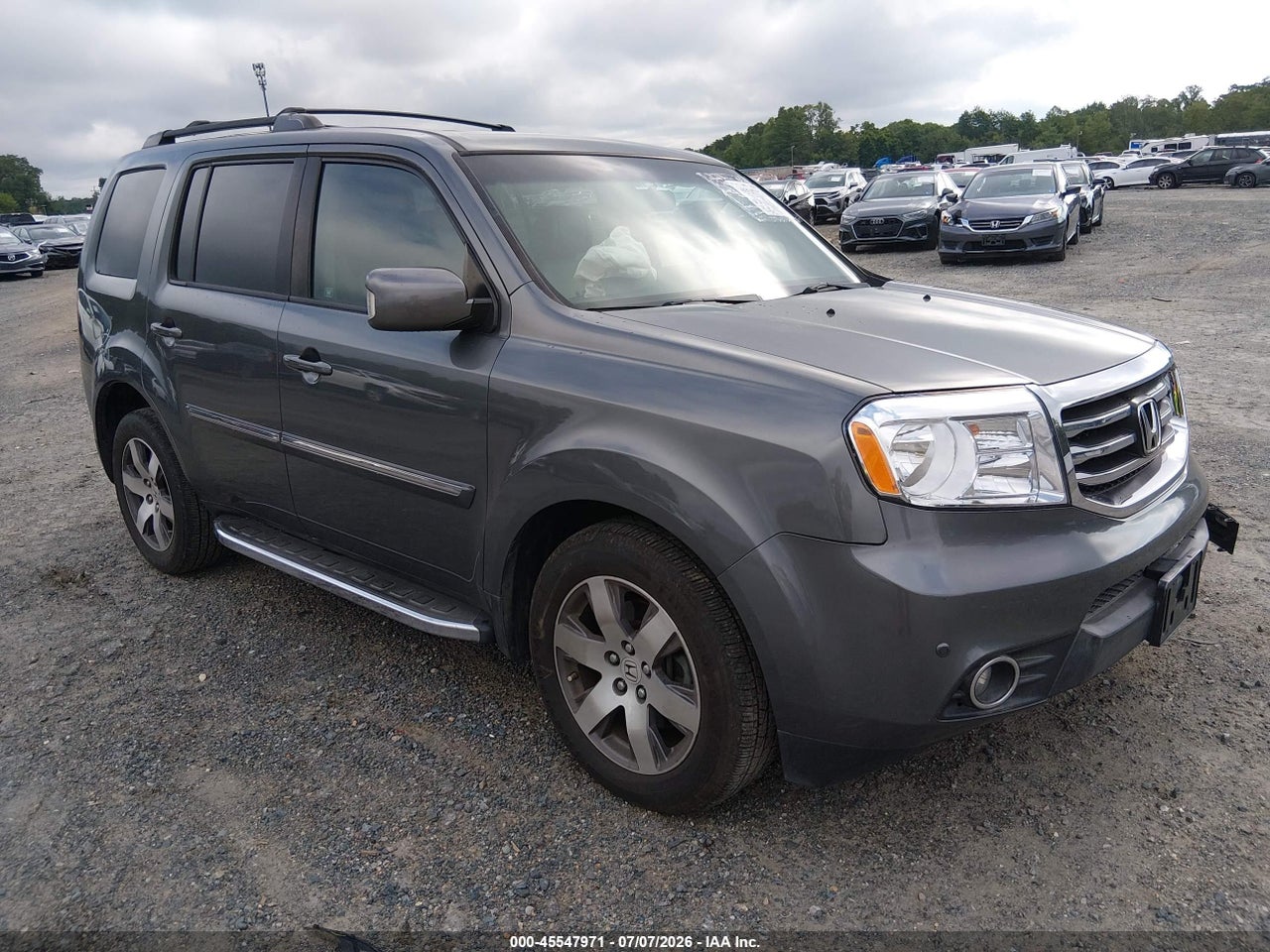 2012 HONDA PILOT TOURING thumbnail 2