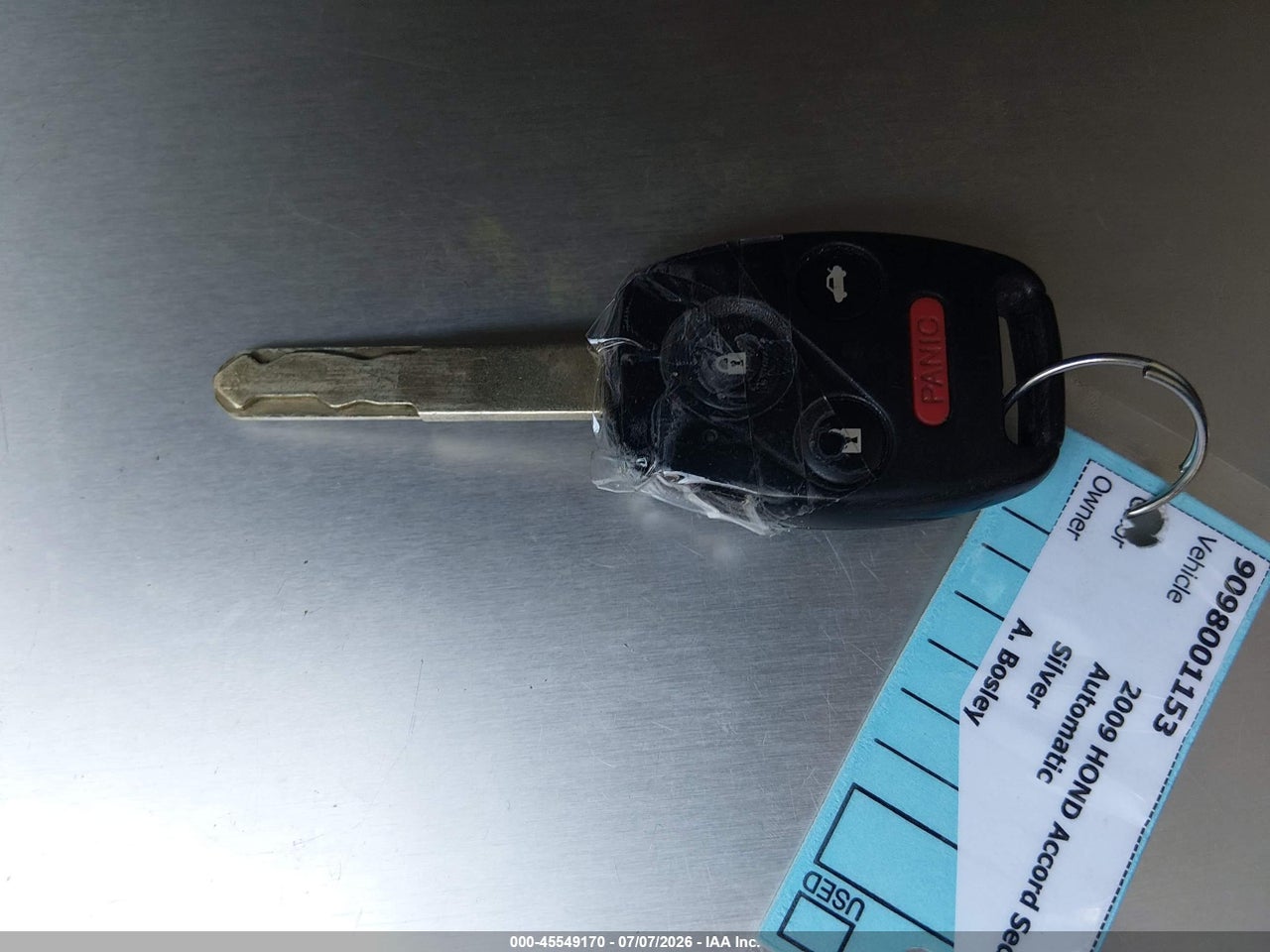 2009 HONDA ACCORD 2.4 LX thumbnail 12