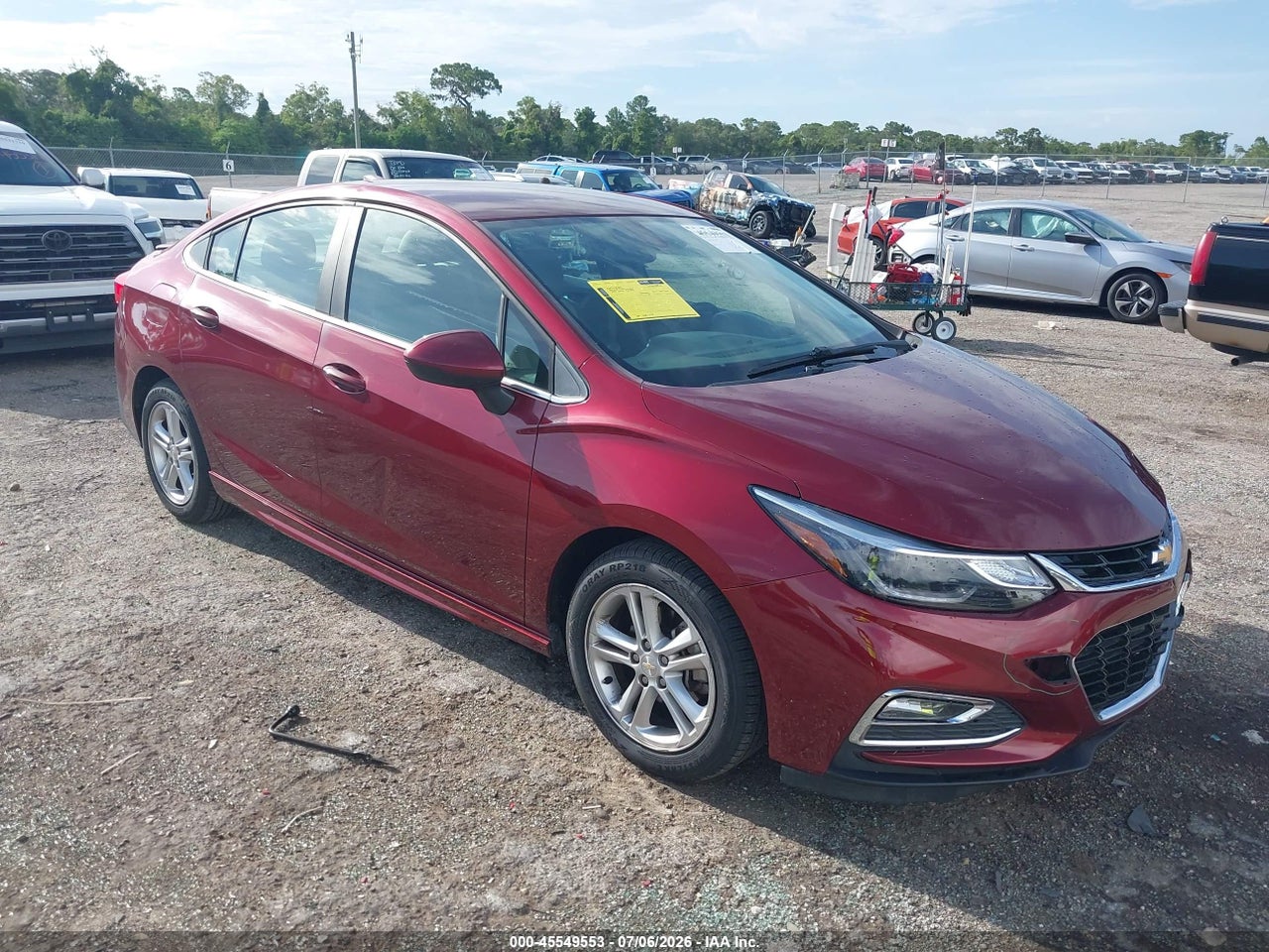 2016 CHEVROLET CRUZE LT AUTO thumbnail 2