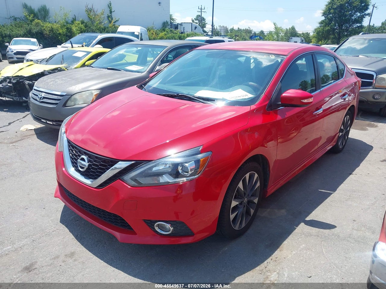 2016 NISSAN SENTRA SR thumbnail 3