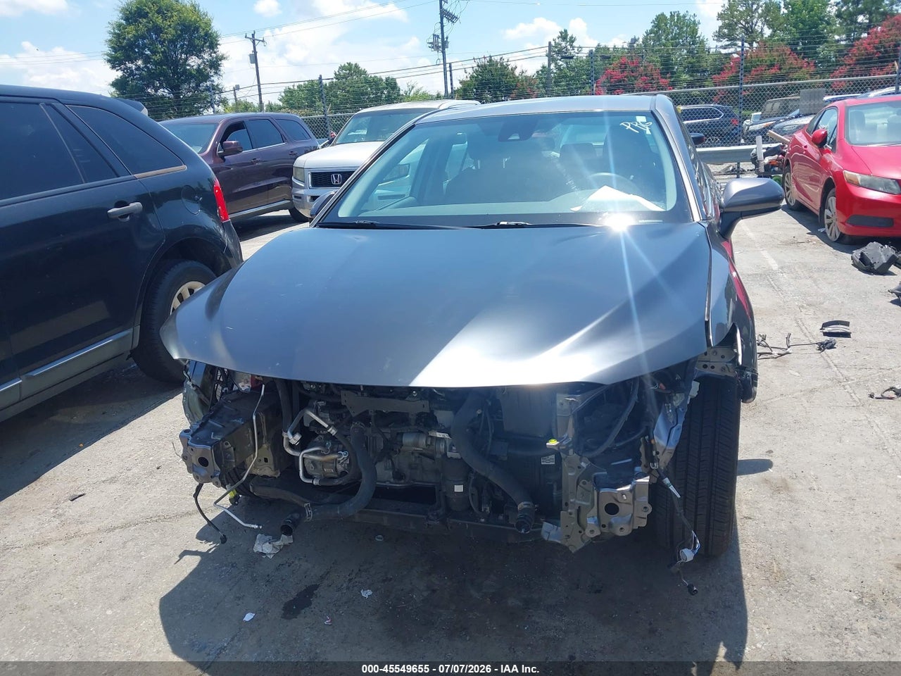 2019 TOYOTA CAMRY LE thumbnail 7