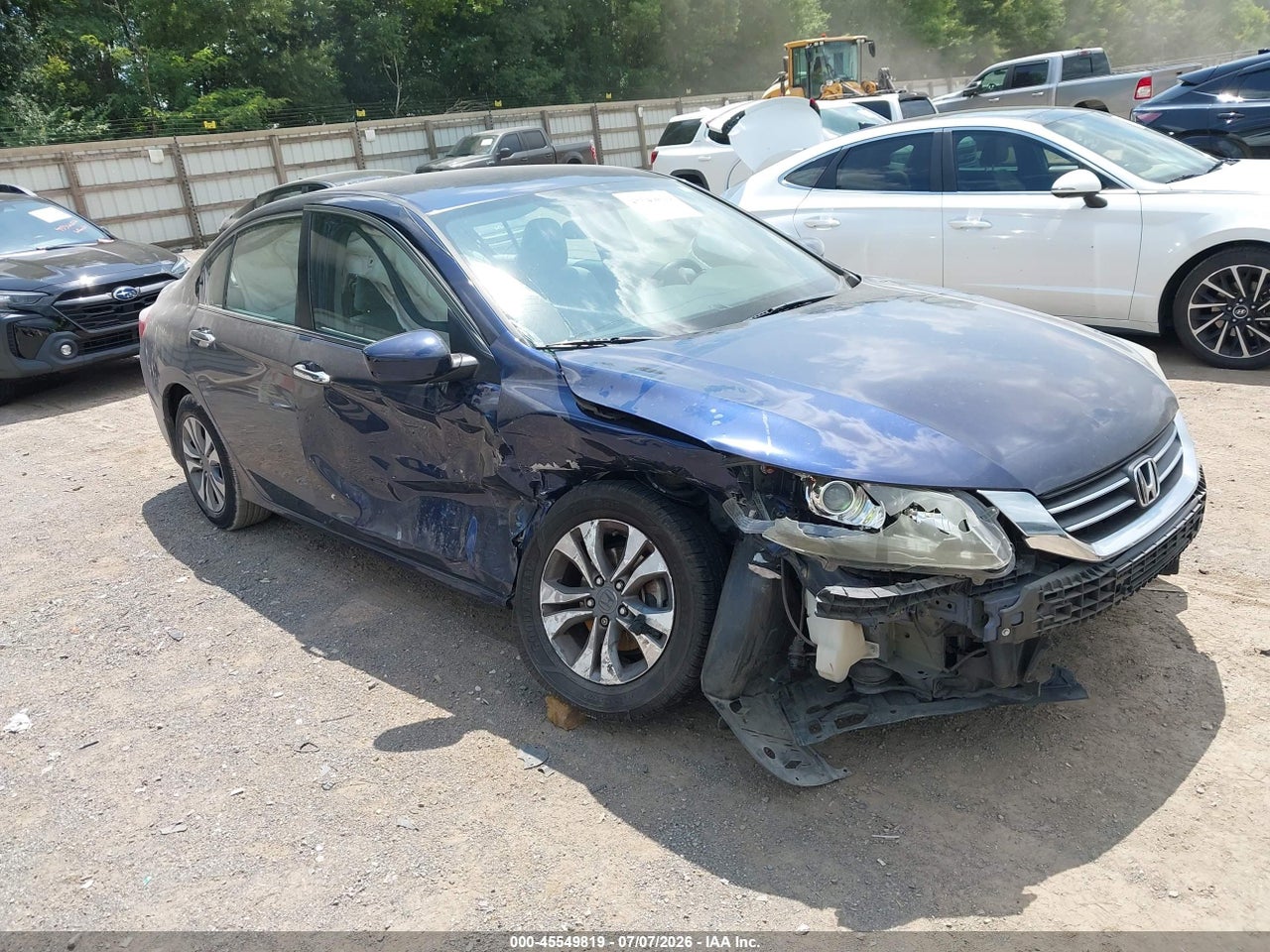 2013 HONDA ACCORD LX thumbnail 2