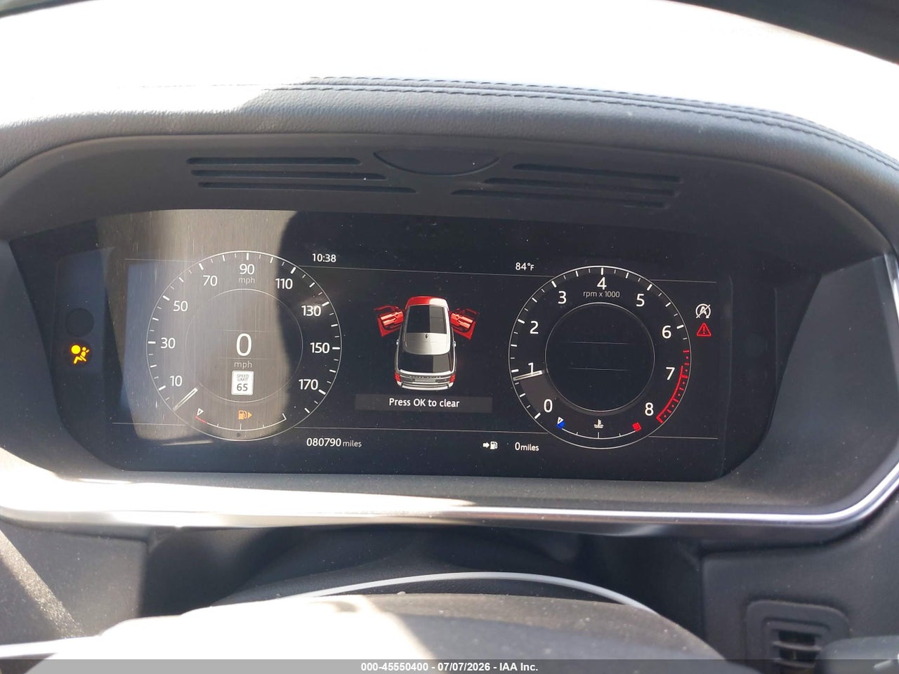 2019 LAND ROVER RANGE ROVER 5.0L V8 SUPERCHARGED thumbnail 8