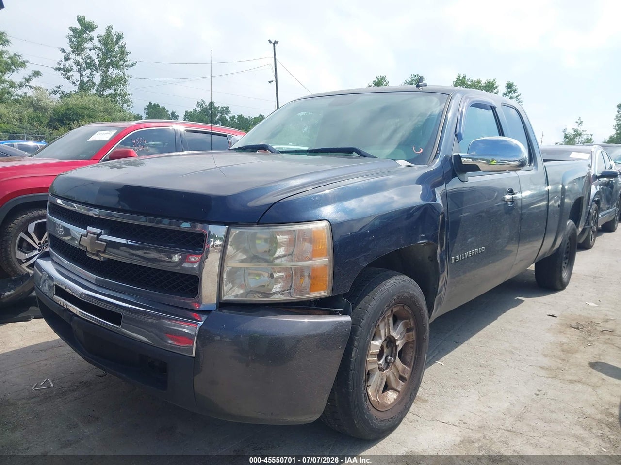 2007 CHEVROLET SILVERADO 1500 WORK TRUCK thumbnail 3
