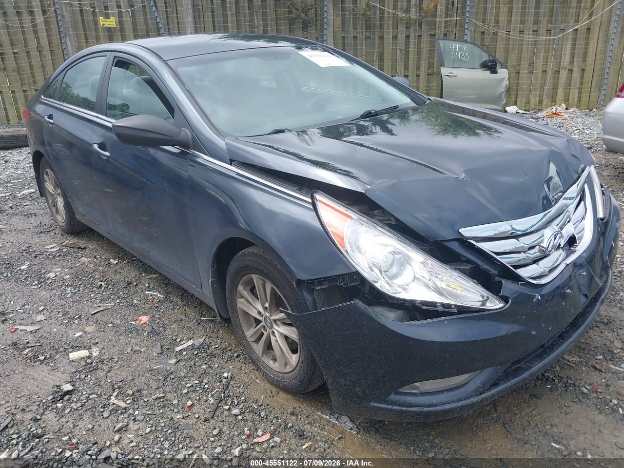 2013 HYUNDAI SONATA GLS thumbnail 2