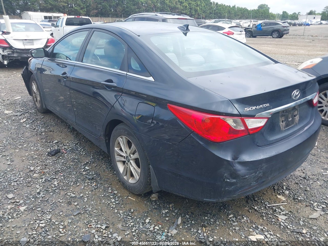 2013 HYUNDAI SONATA GLS thumbnail 4