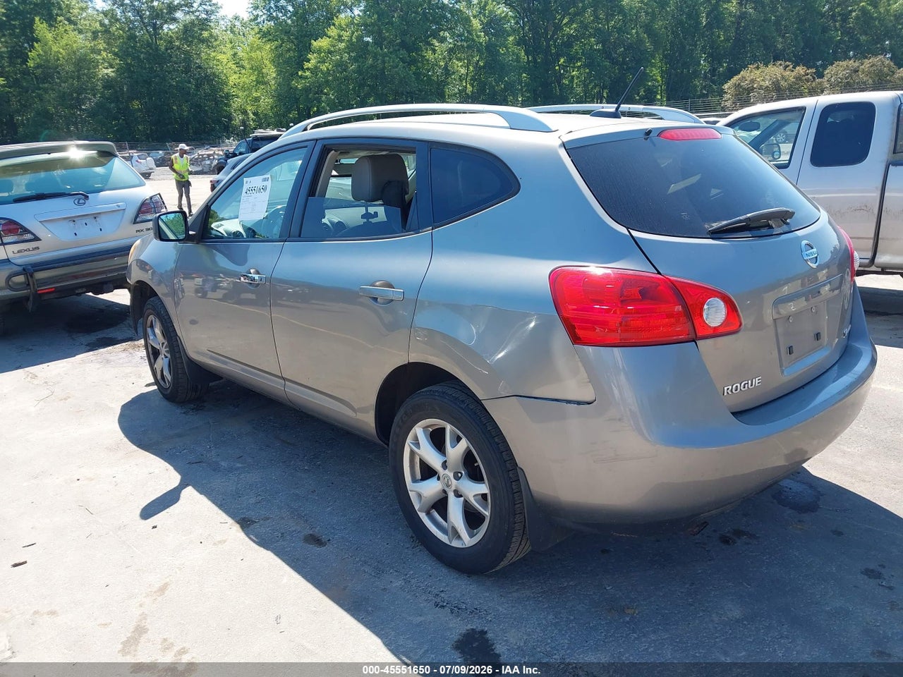 2009 NISSAN ROGUE SL thumbnail 4