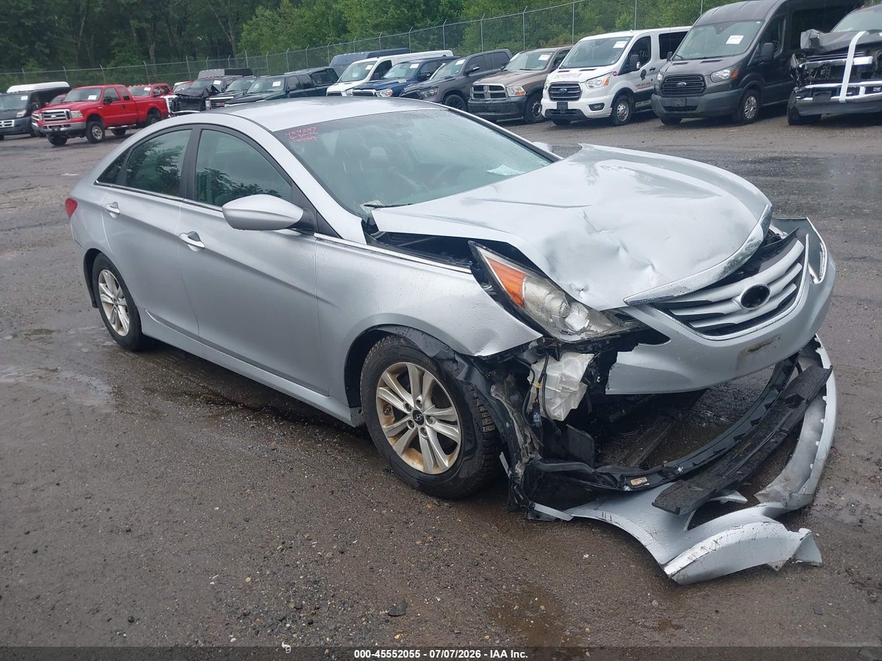 2014 HYUNDAI SONATA GLS thumbnail 2