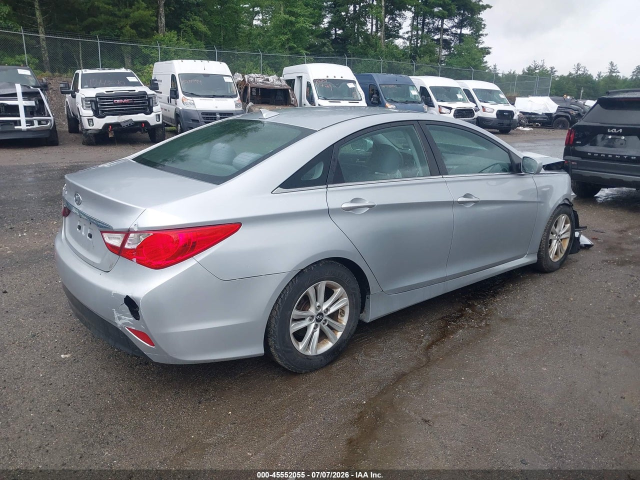 2014 HYUNDAI SONATA GLS thumbnail 5