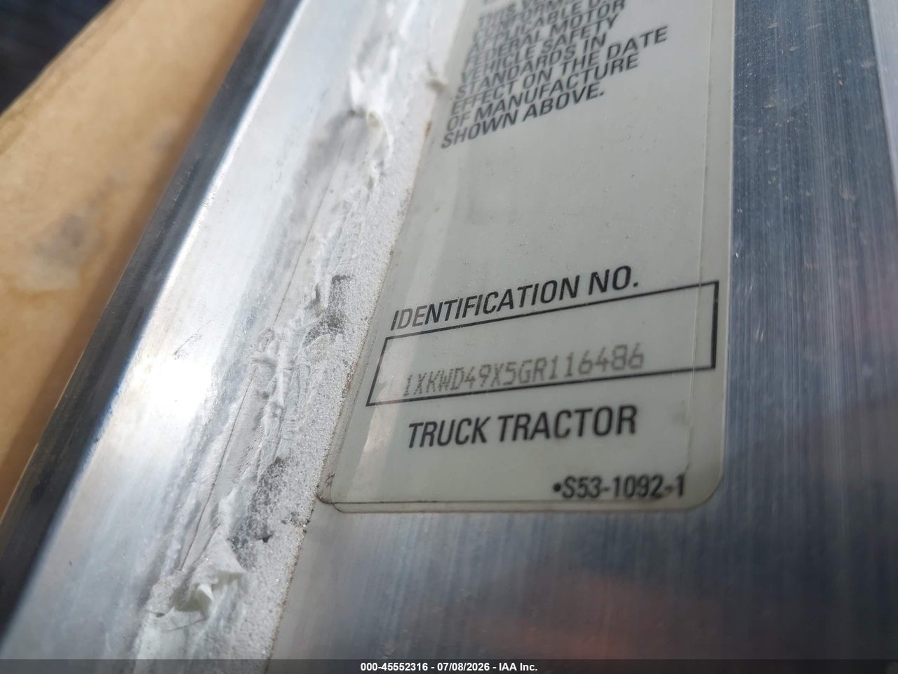 2016 KENWORTH CONSTRUCTION W900 thumbnail 10