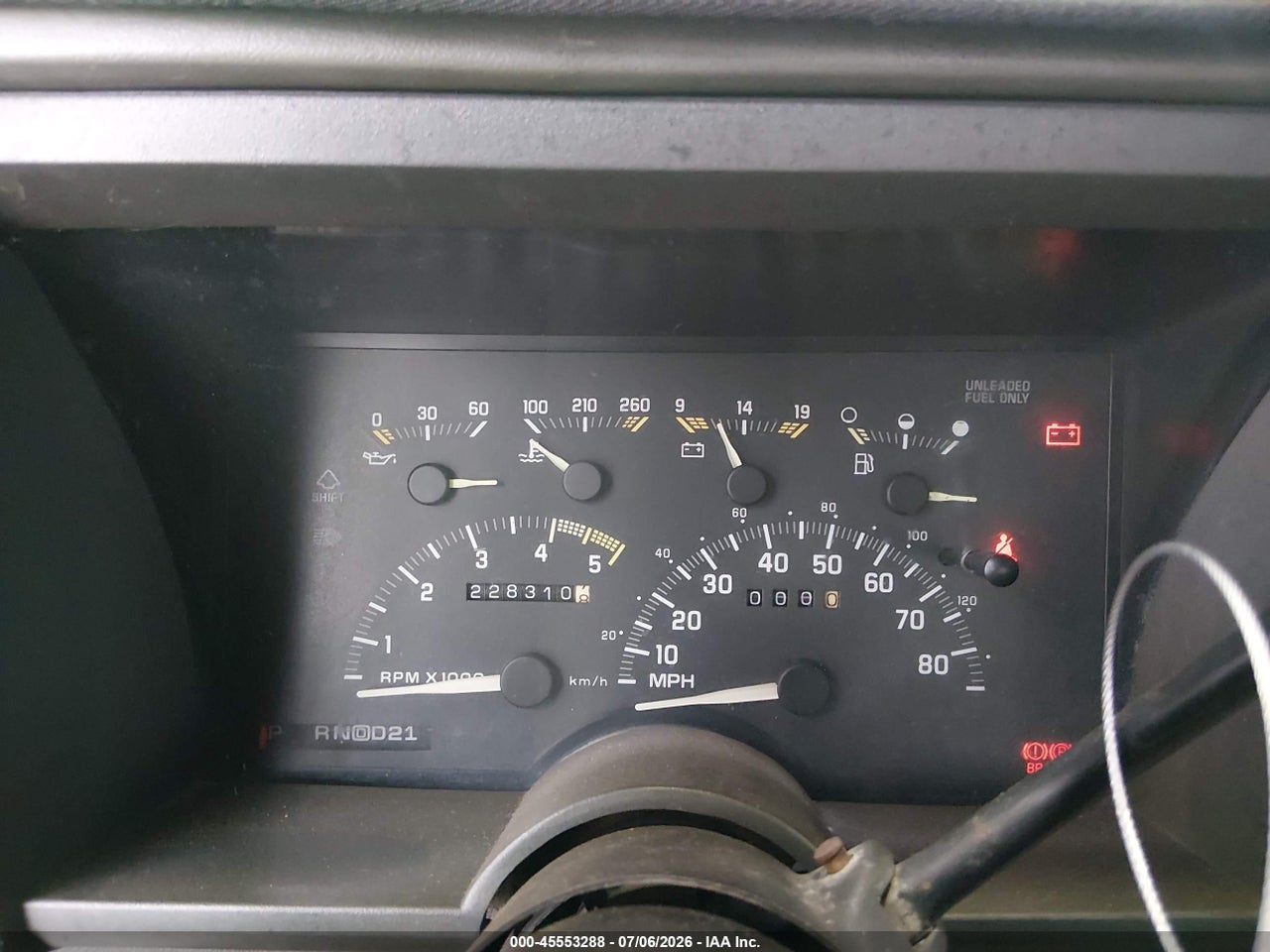 1993 CHEVROLET GMT-400 C1500 thumbnail 8