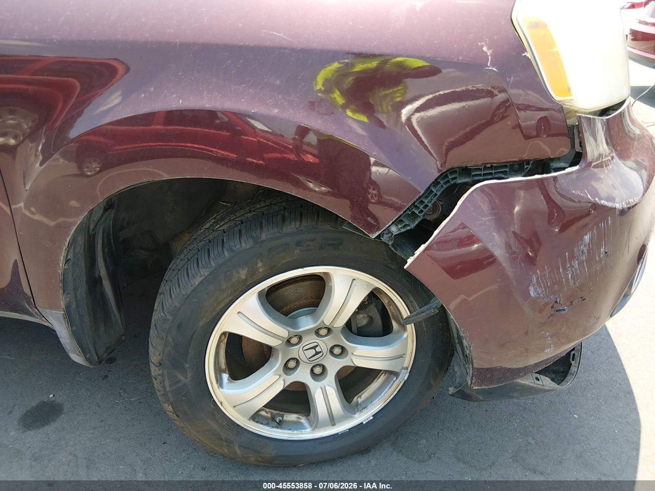 2012 HONDA PILOT EX thumbnail 7