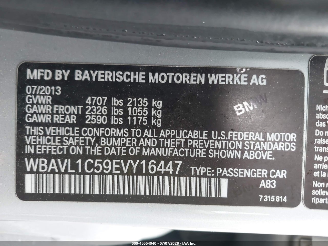 2014 BMW X1 XDRIVE28I thumbnail 10