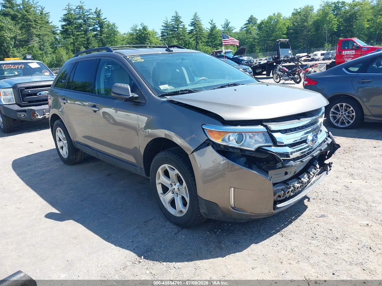 2014 FORD EDGE SEL thumbnail 2