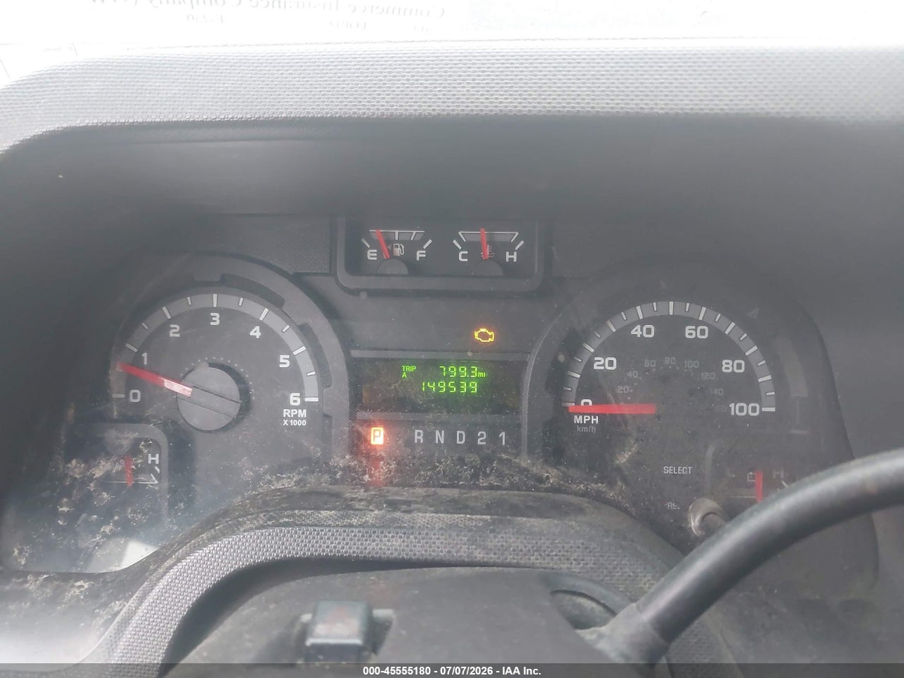 2014 FORD E-250 COMMERCIAL/RECREATIONAL thumbnail 8