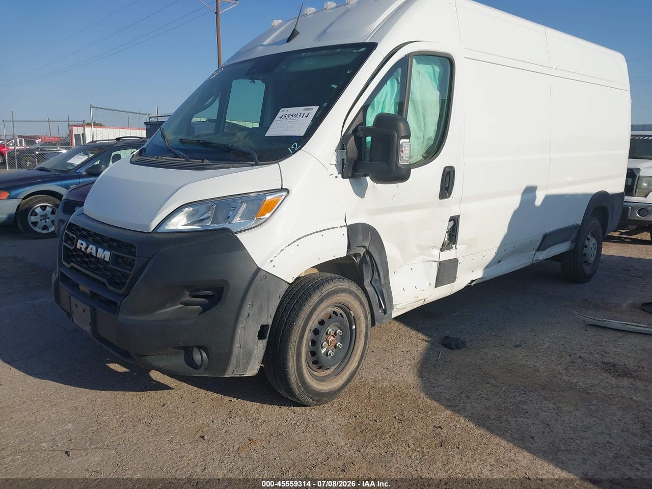 2024 RAM PROMASTER 2500 TRADESMAN HIGH ROOF 159 WB W/PASS SEAT thumbnail 3