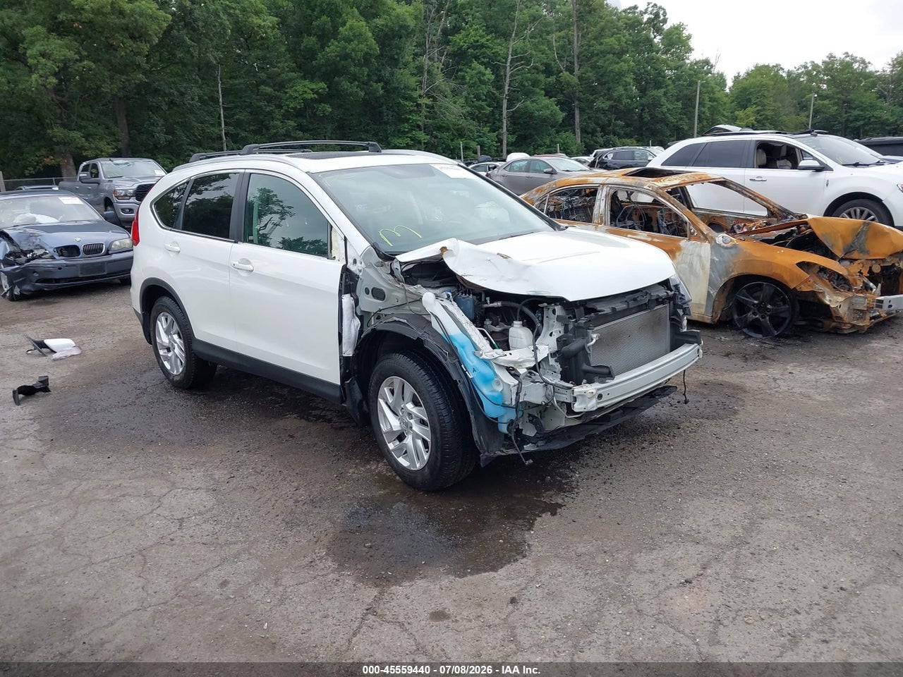 2015 HONDA CR-V EX-L thumbnail 2