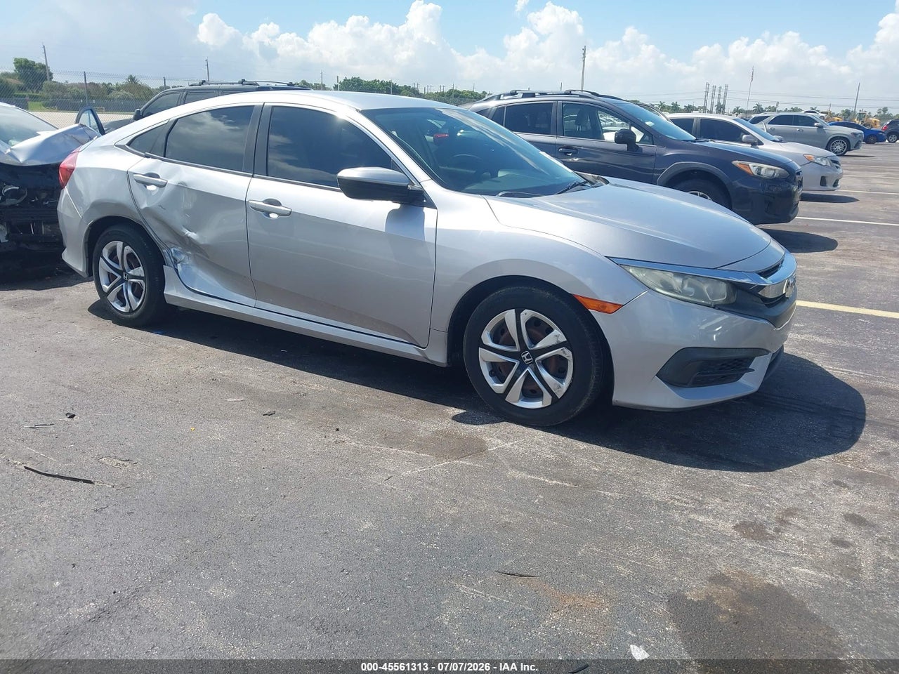 2017 HONDA CIVIC LX thumbnail 2