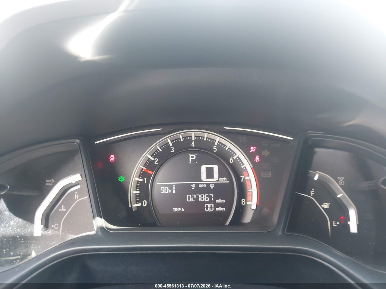 2017 HONDA CIVIC LX thumbnail 8