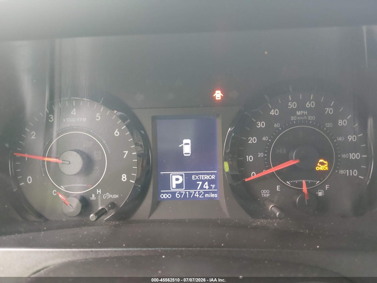 2017 TOYOTA SIENNA LE 8 PASSENGER thumbnail 8
