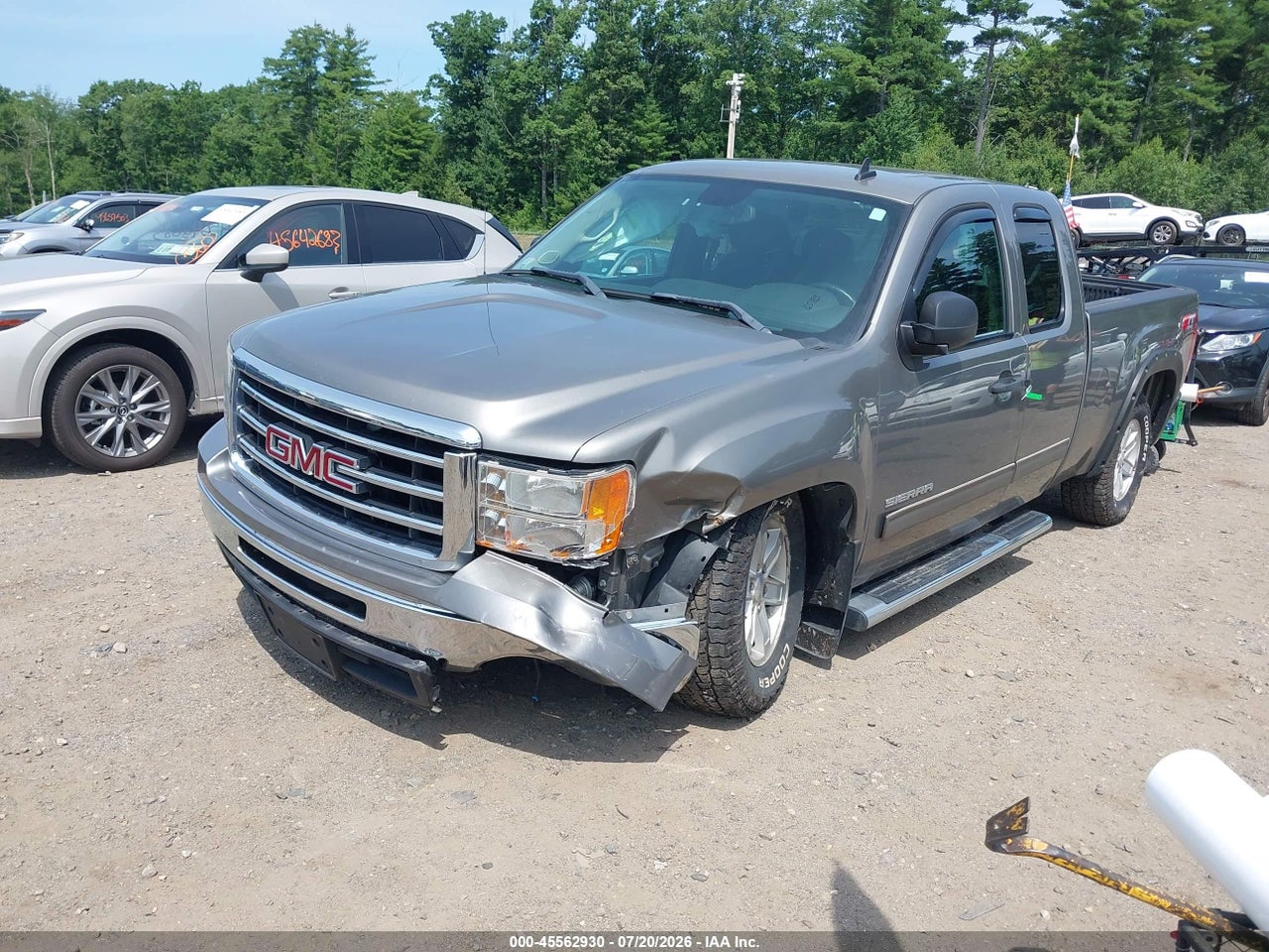 2012 GMC SIERRA 1500 SLE thumbnail 3