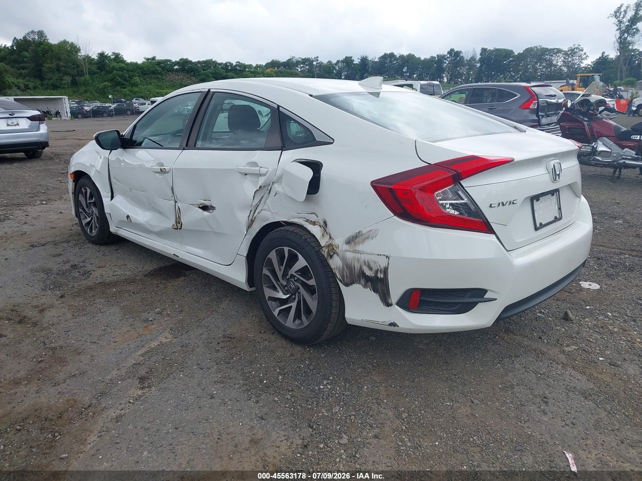 2017 HONDA CIVIC EX thumbnail 4