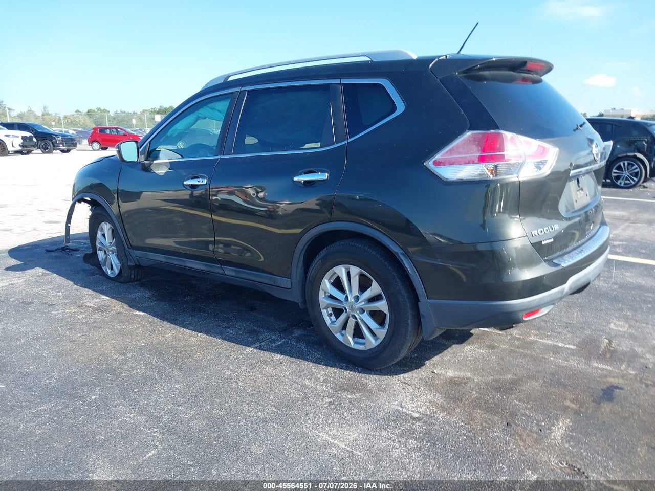 2016 NISSAN ROGUE SV thumbnail 4