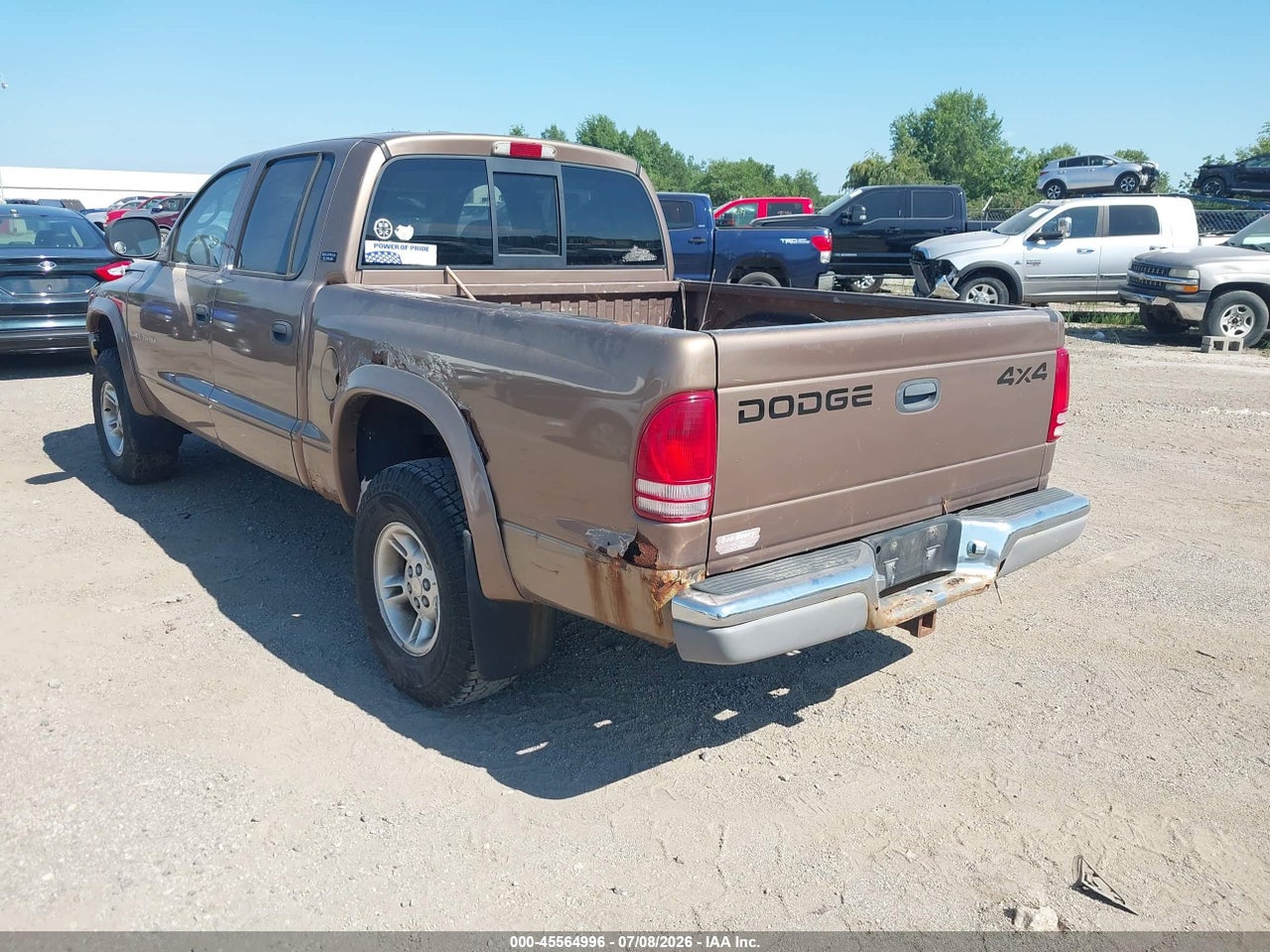 2000 DODGE DAKOTA SLT/SPORT · 3/12