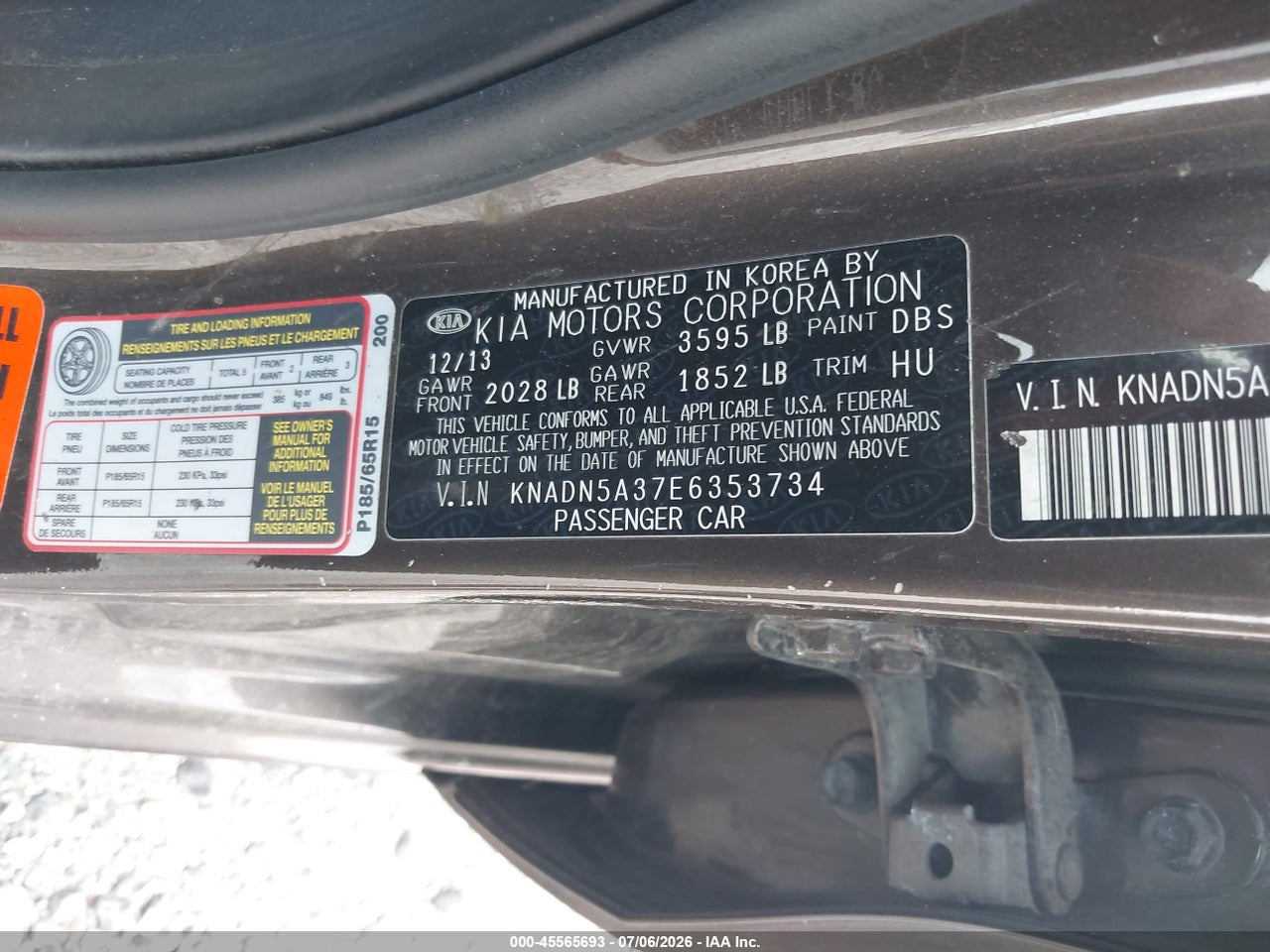 2014 KIA RIO EX thumbnail 10