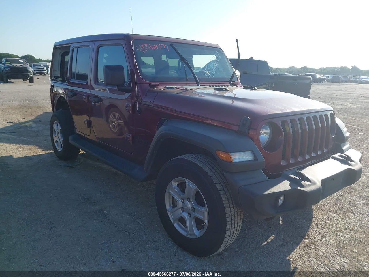 2022 JEEP WRANGLER UNLIMITED SPORT S 4X4 thumbnail 2