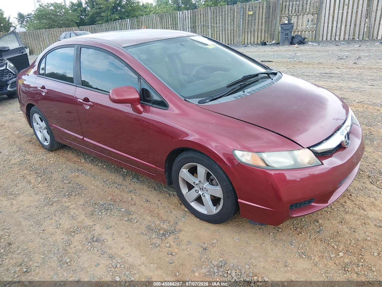 2009 HONDA CIVIC LX thumbnail 2