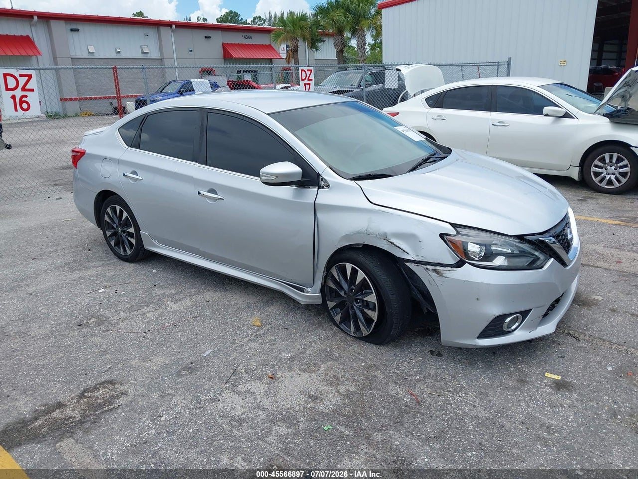 2017 NISSAN SENTRA SR thumbnail 2
