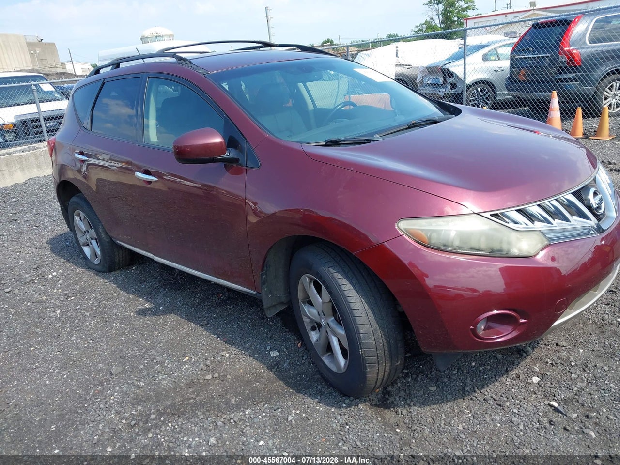 2009 NISSAN MURANO SL thumbnail 2