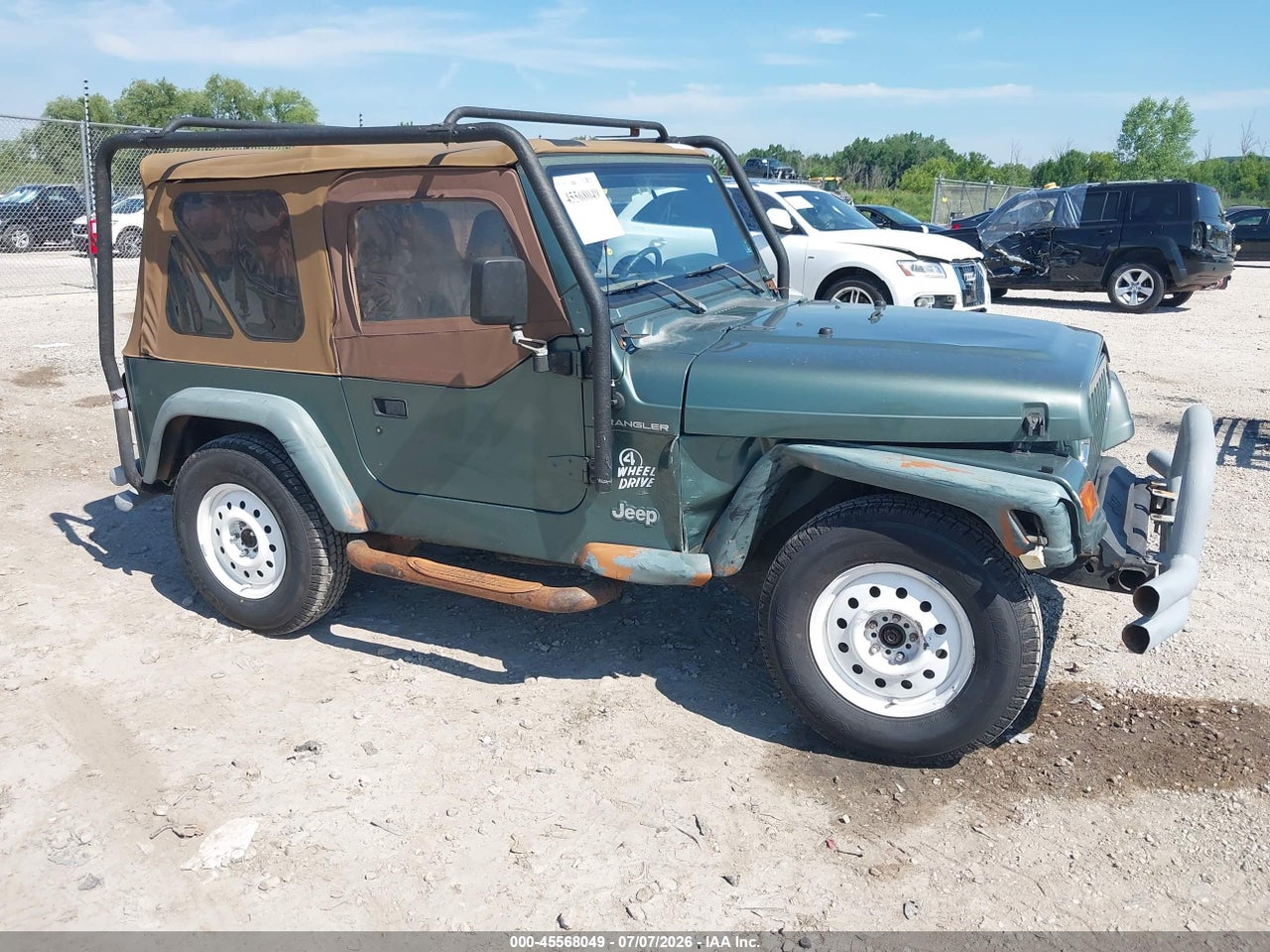1999 JEEP WRANGLER SE thumbnail 2