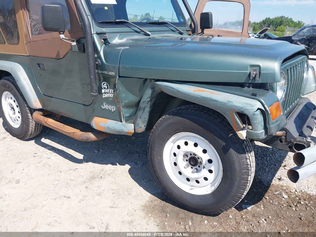 1999 JEEP WRANGLER SE thumbnail 7