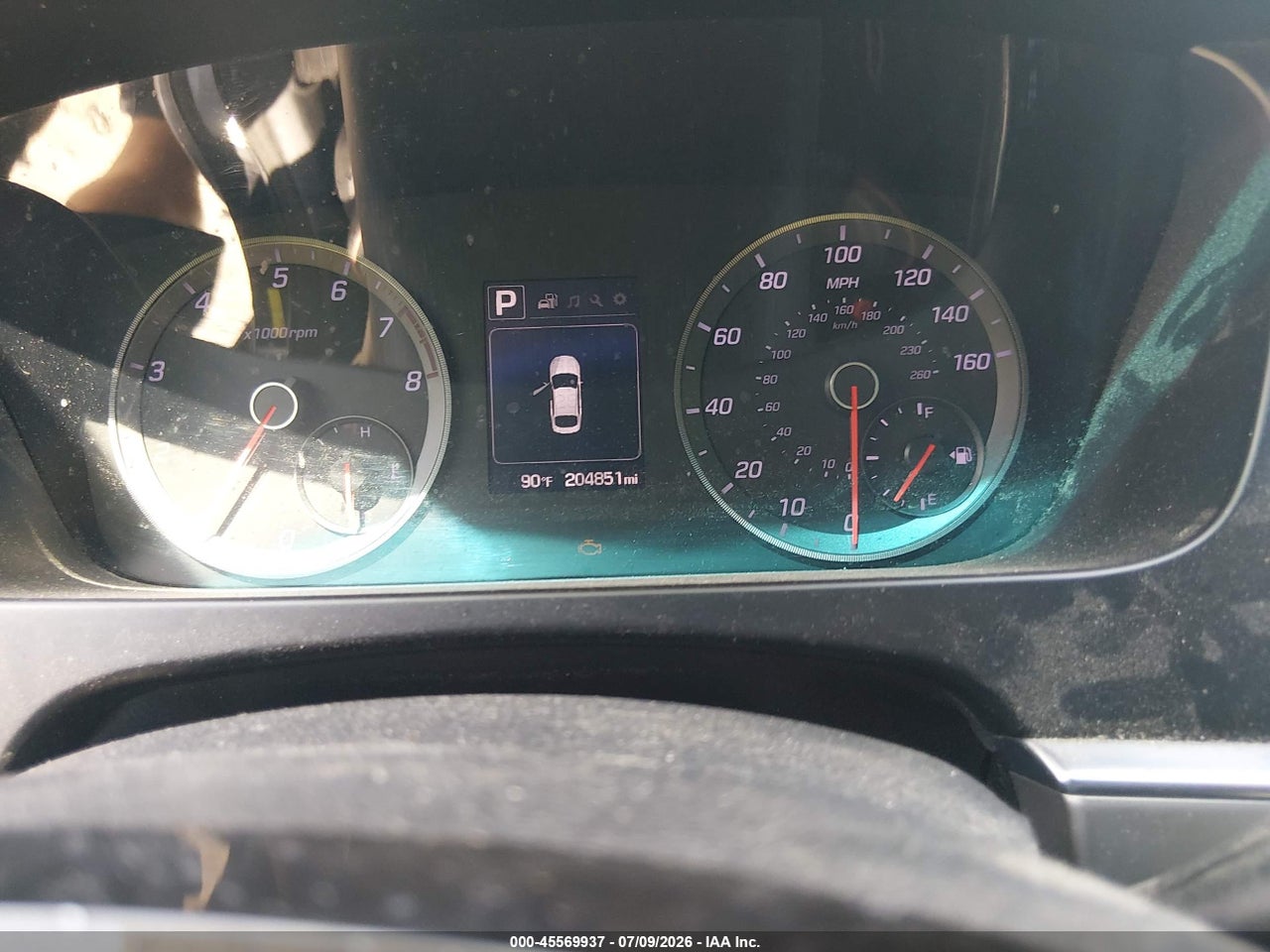 2015 HYUNDAI SONATA SPORT 2.0T thumbnail 8