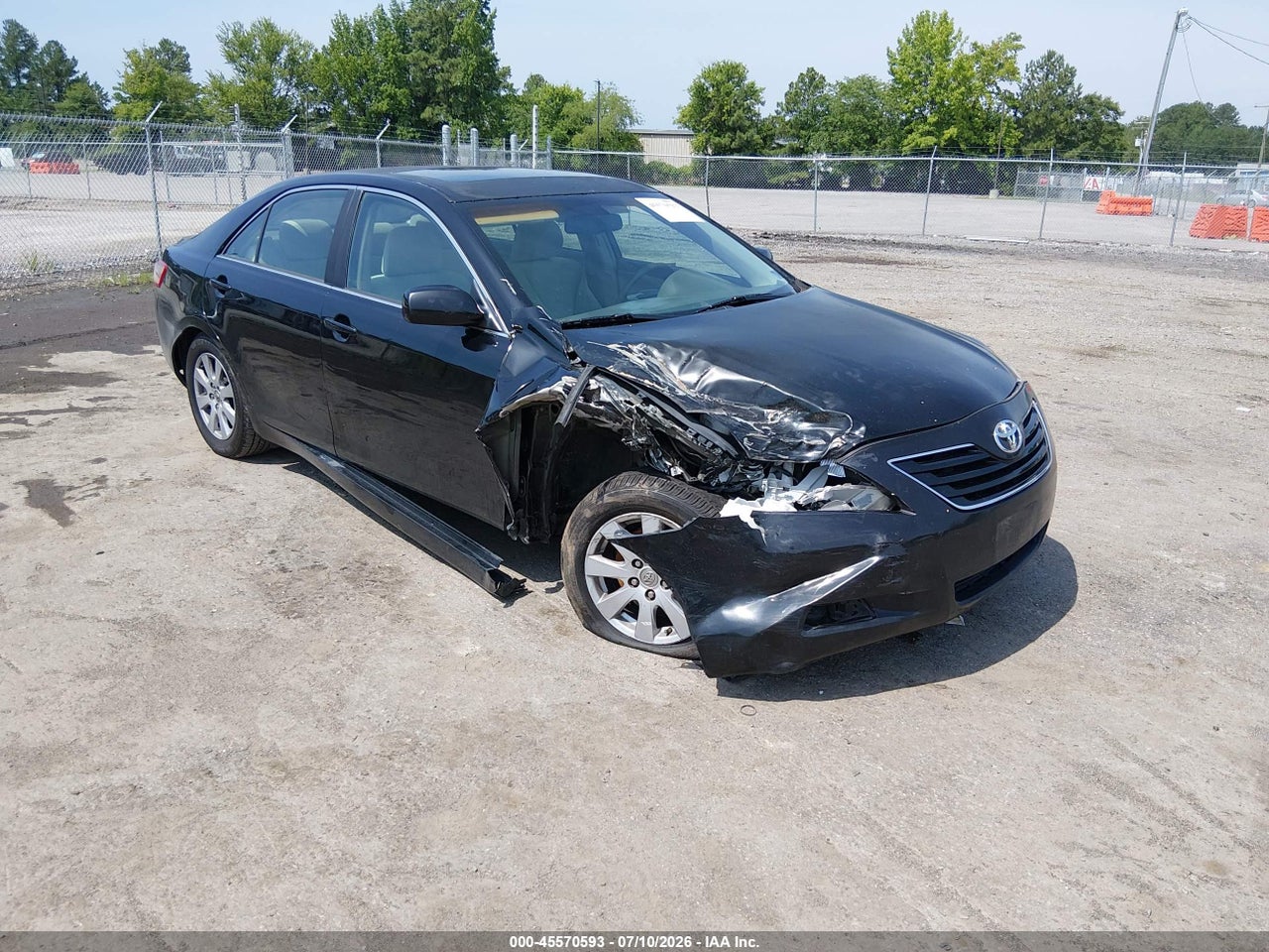 2007 TOYOTA CAMRY XLE thumbnail 2