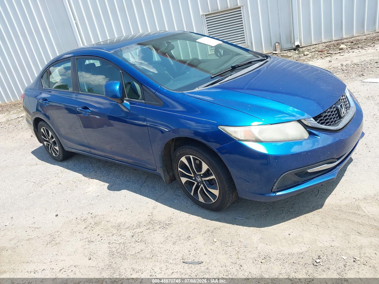 2013 HONDA CIVIC EX thumbnail 2